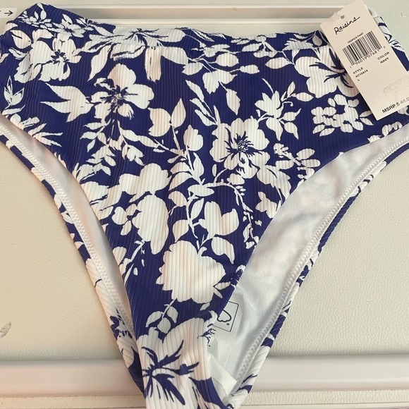 NWT Raisins cheeky ribbed tropics bikini bottoms - Picture 6 of 12